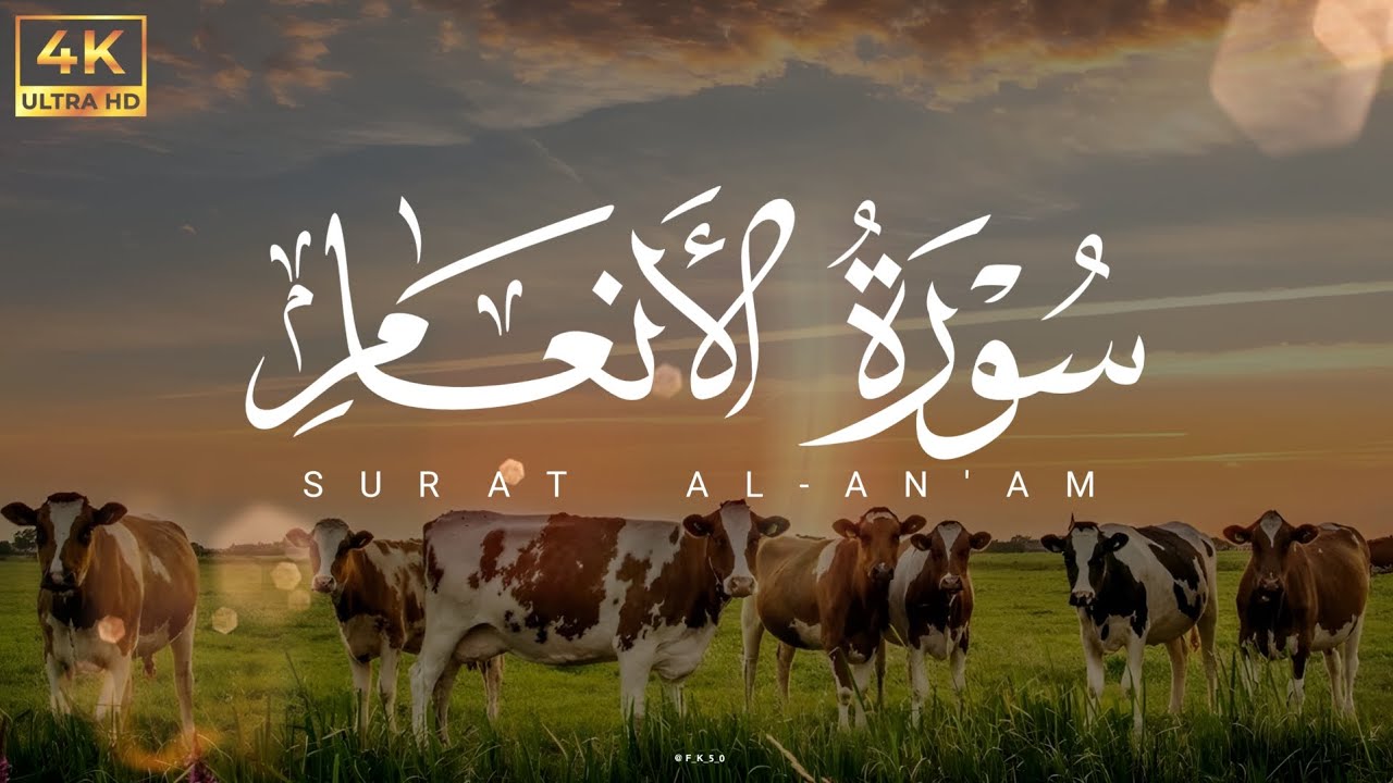 ابراهيم الصعيدي - سورة الأنعام كاملة  - روووووووووعة - اسمع بقلبك ❤️