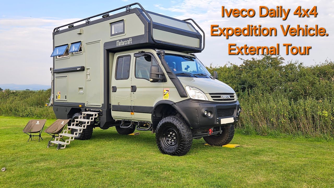 The Best External Tour | Iveco Daily 4x4 Expedition Overland Camper.