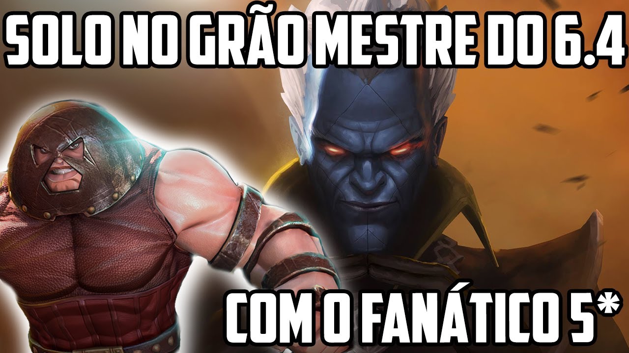 SOLO NO GRÃO MESTRE DO 6.4 COM O FANÁTICO DE 5* | MCOC