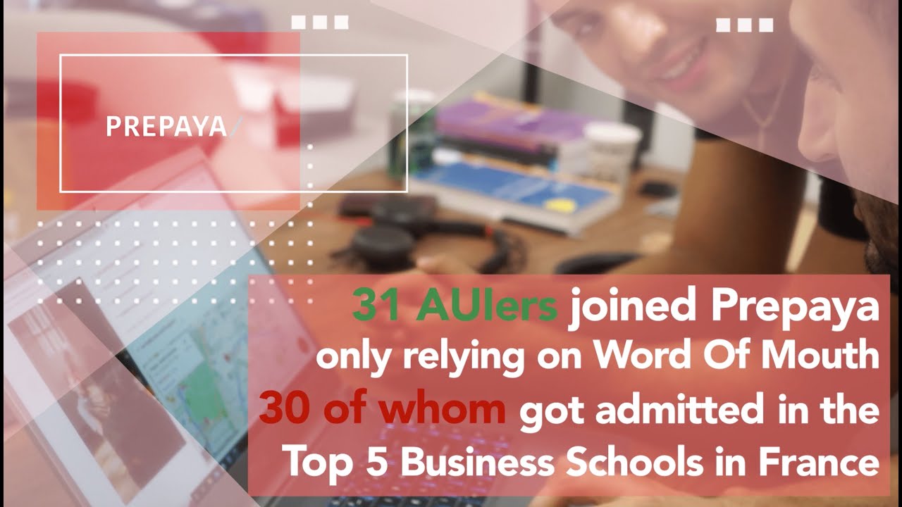 AUIers journey toward the top 5 Business Schools in France