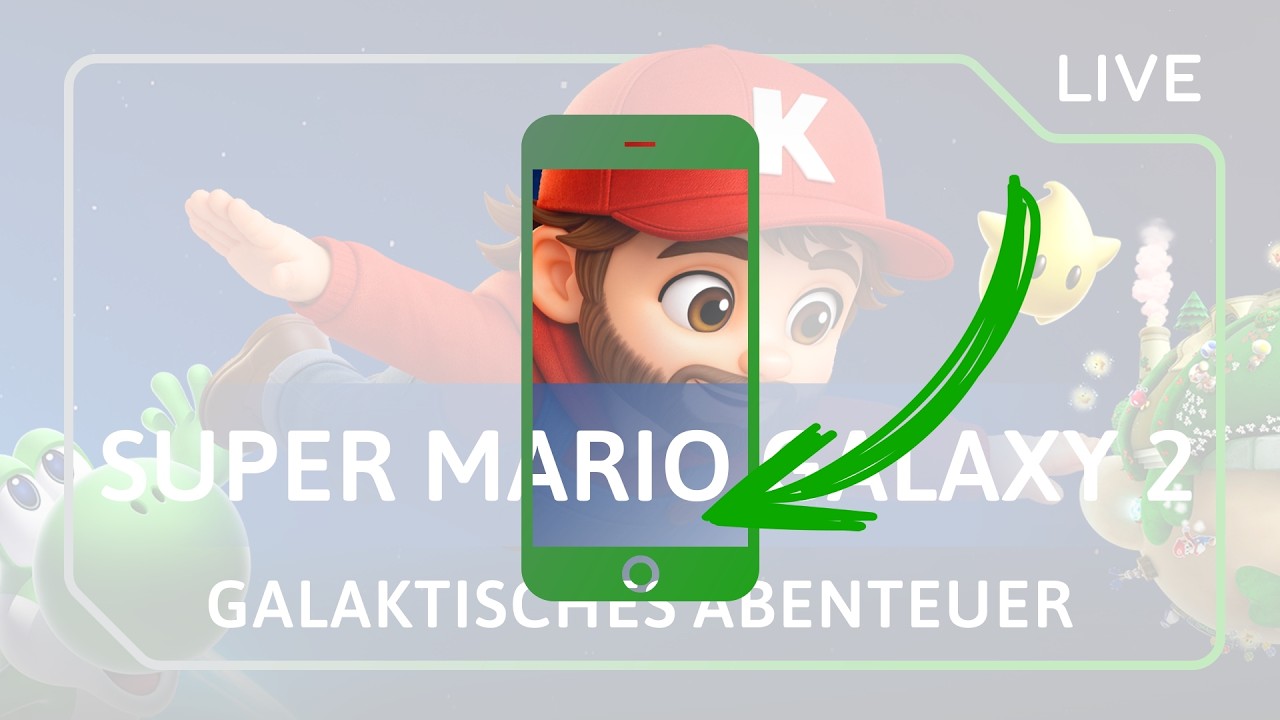 📱 Super Mario Galaxy 2: Jetzt im VERTICAL STREAM [SWITCH2, GAMEPLAY, DEUTSCH]