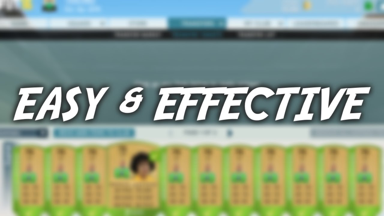 FIFA 16: EASY & EFFECTIVE TRADING METHOD!! MAKE 10K COINS!!