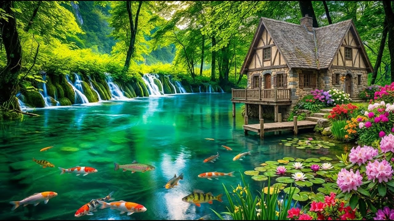 🍃 Peaceful Healing Soundscape for Complete Relaxation – Quiet the Mind & Rest Softly 🌌