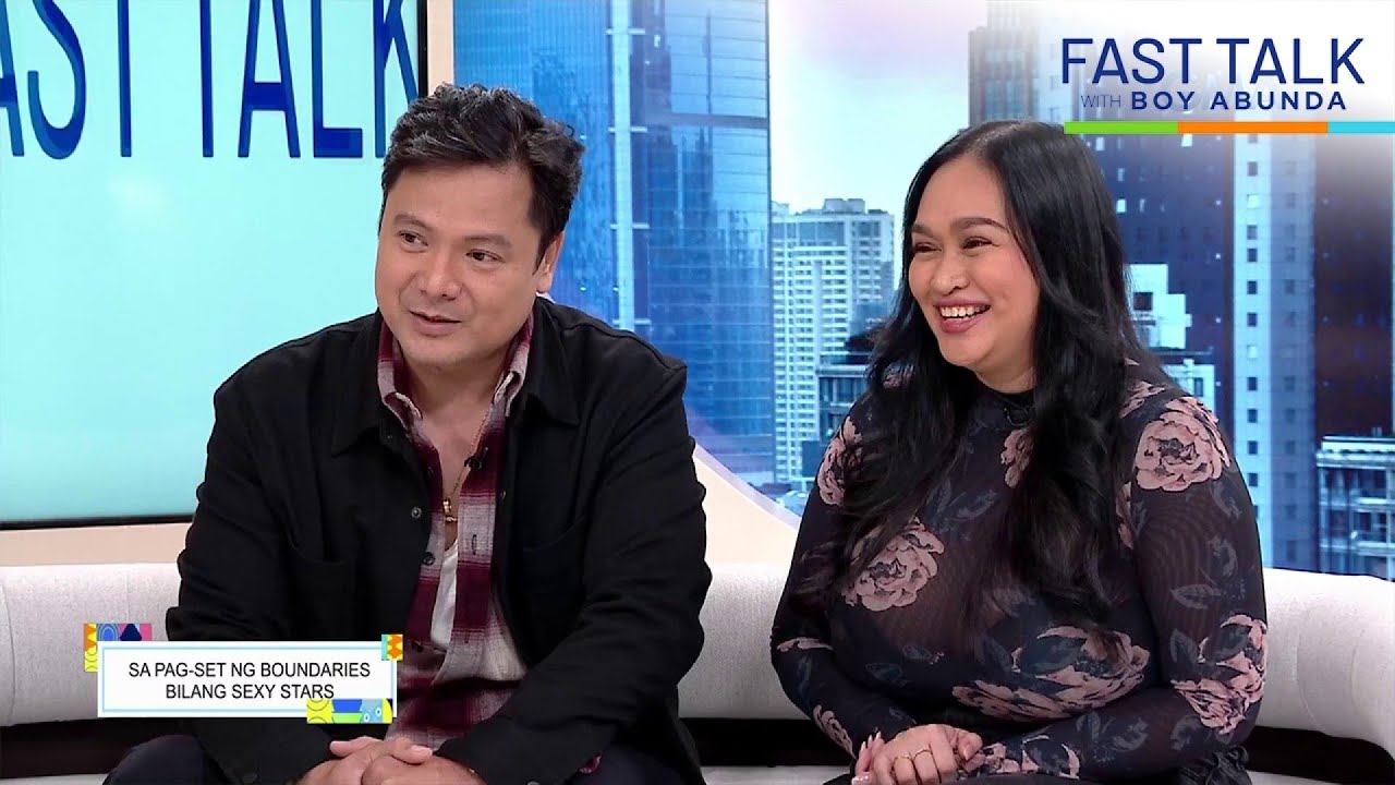 Fast Talk with Boy Abunda: Leandro at Mercedes, paano sumabak sa mga love scenes? (Episode 697)