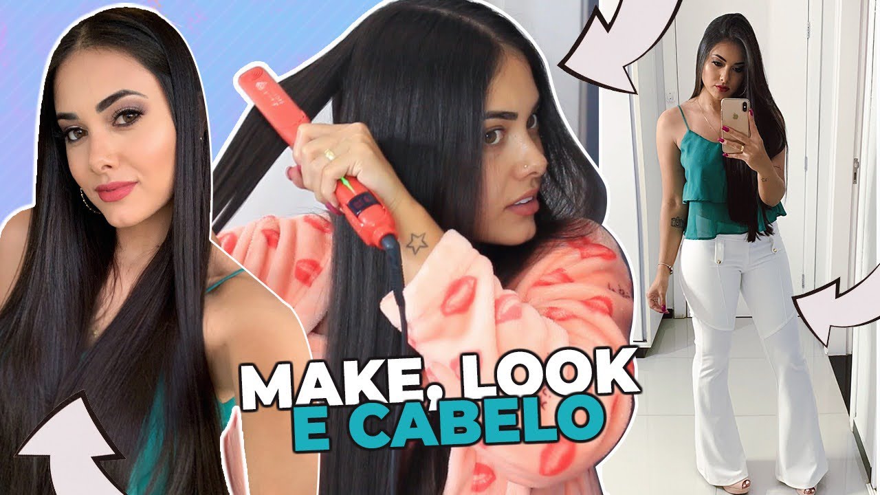 ARRUME-SE COMIGO DE RESPEITO | MAKE, LOOK E CABELO