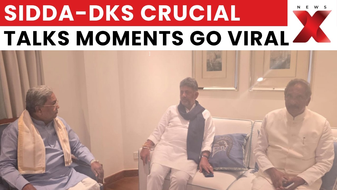 Karnataka Congress Saga: DK Shivakumar Meets Siddaramaiah Amid Leadership Buzz  NewsX