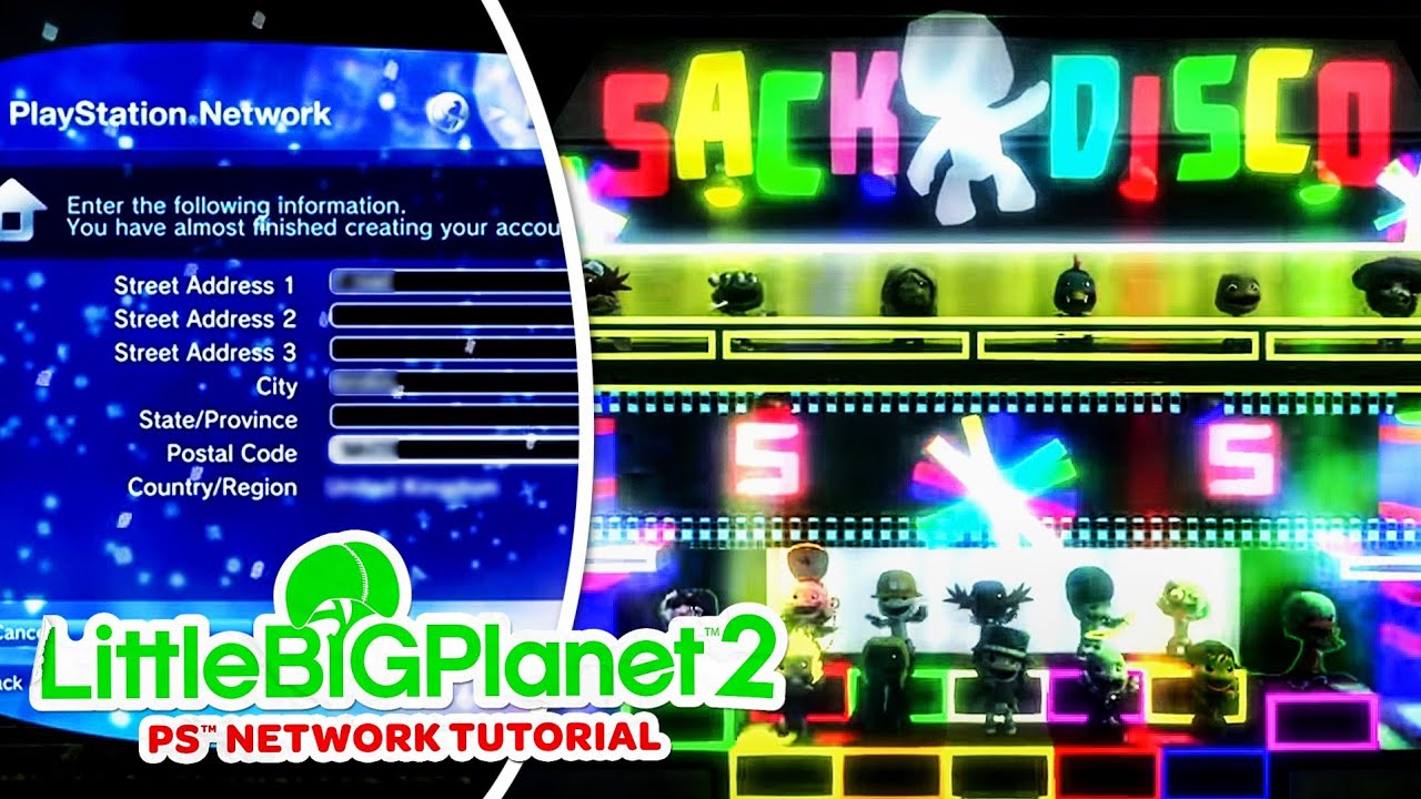LittleBigPlanet 2 PlayStation Network Tutorial