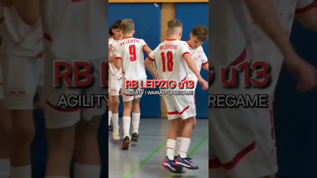 RB Leipzig u13: agility | warmup | pre-game #academy #soccer #football #training #RBLeipzig