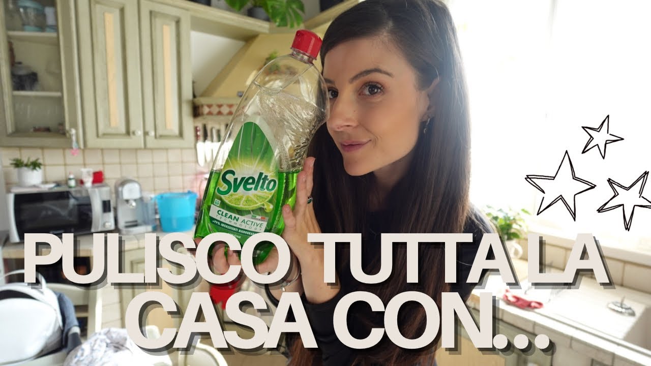 Pulisco tutta la casa con... IL DETERSIVO PIATTI