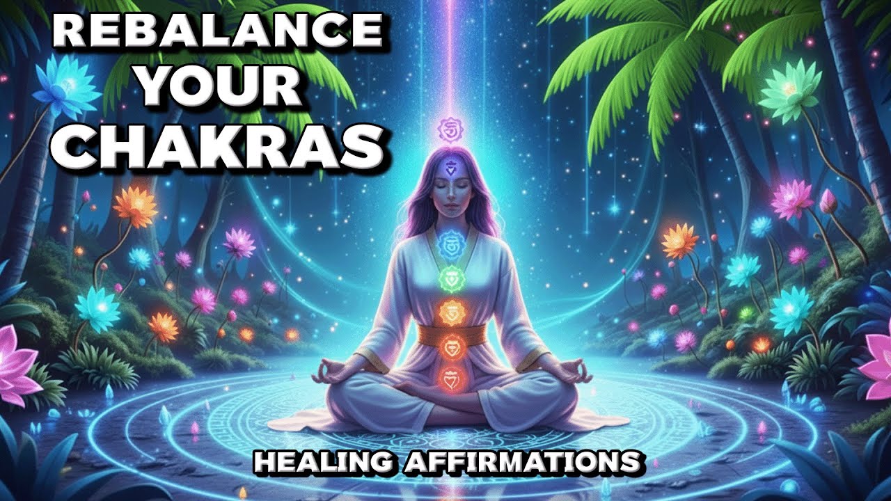 Open Your Chakras to a Deeper Sense of Balance and Natural Energy Flow Affirmations.