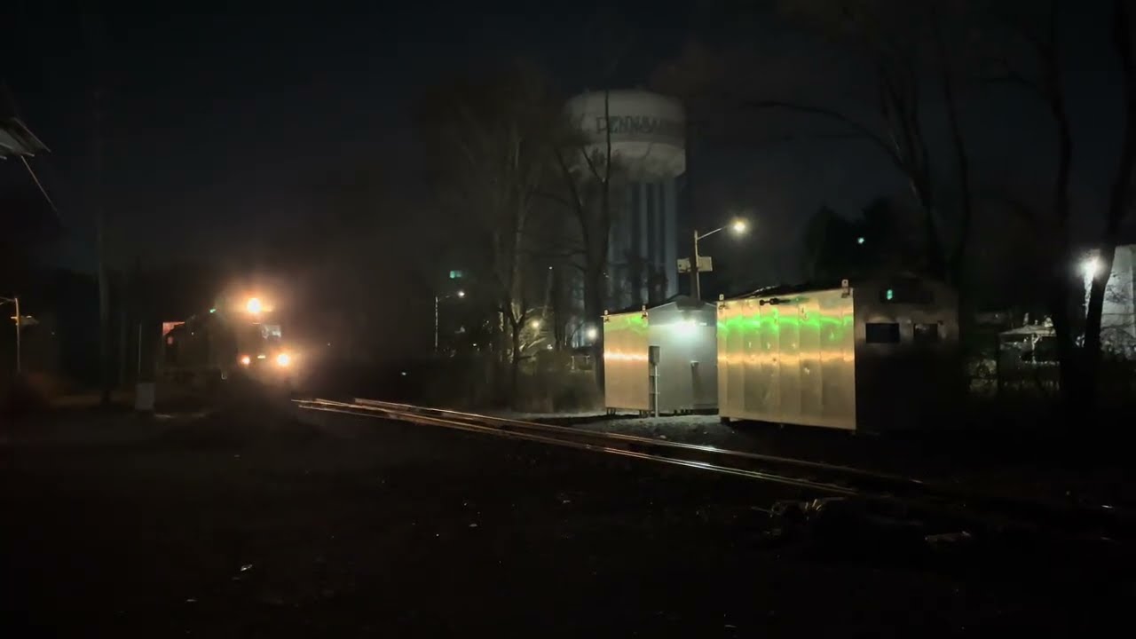 A Night Railfanning On The ACL With NJT & CSAO Action At CP Jordan 