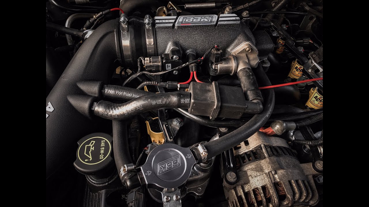 How to Install a BBK Oil Catch Can on 99-04 Mustang GT