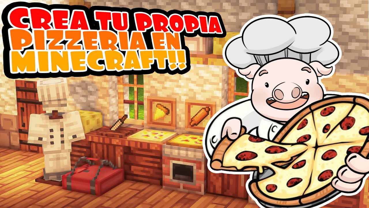 Pizza Craft el Mejor mod de Pizza Review Completa en Español