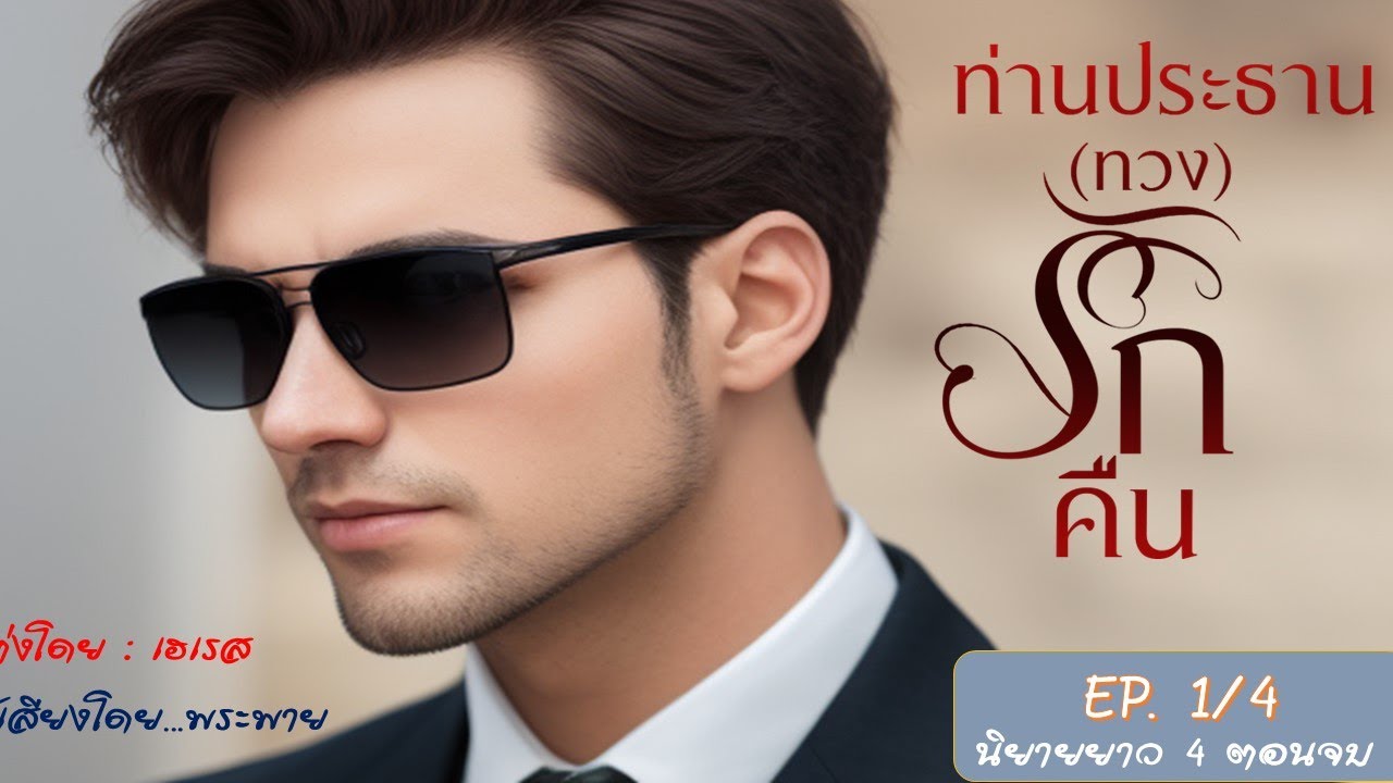 ท่านประธาน(ทวง)รักคืน  #Ep.1/4 (เลือดข้นกว่าน้ำ) #พระพายนิยายเสียง