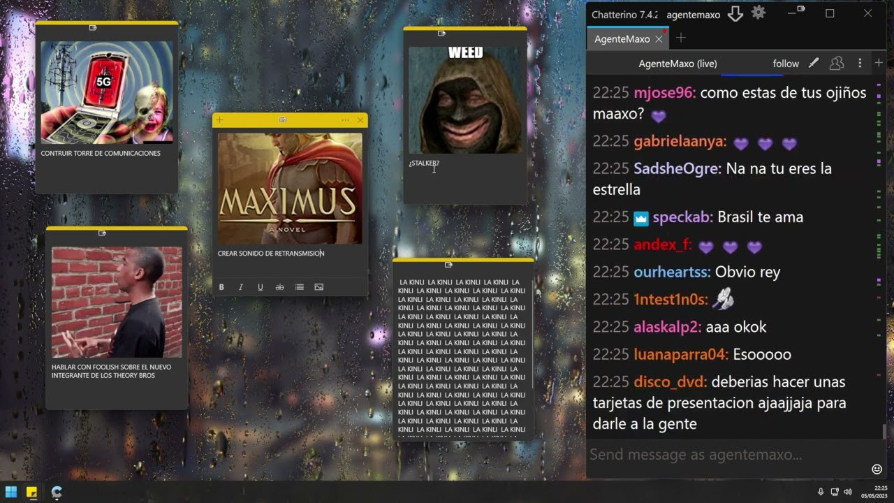 🟥 NUEVO INTEGRANTE DE LOS THEORY BROS 🟥 RADIO TRANSMISI&Oacute;N 🟥 [AgenteMaxo Stream Resubido 05-05-2023]
