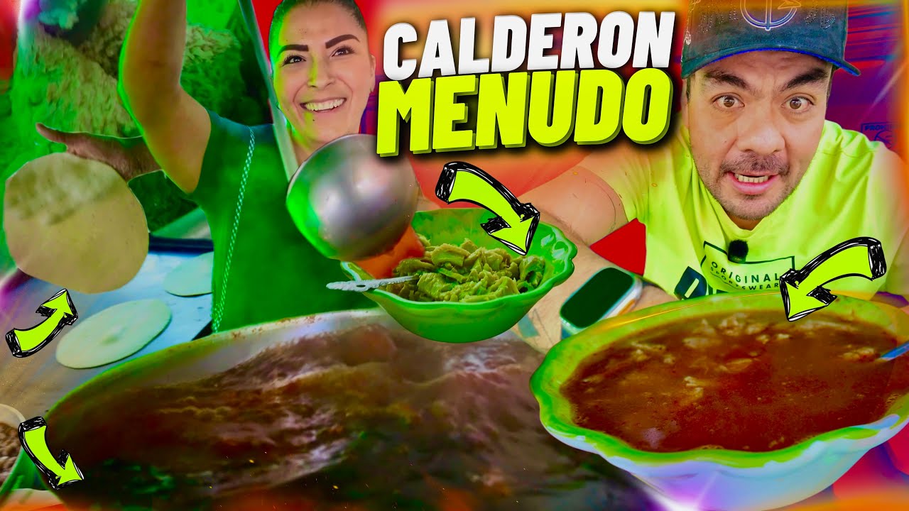 Así es un BUEN MENUDO o pancita.. y VA CON AGUACATE 🤤