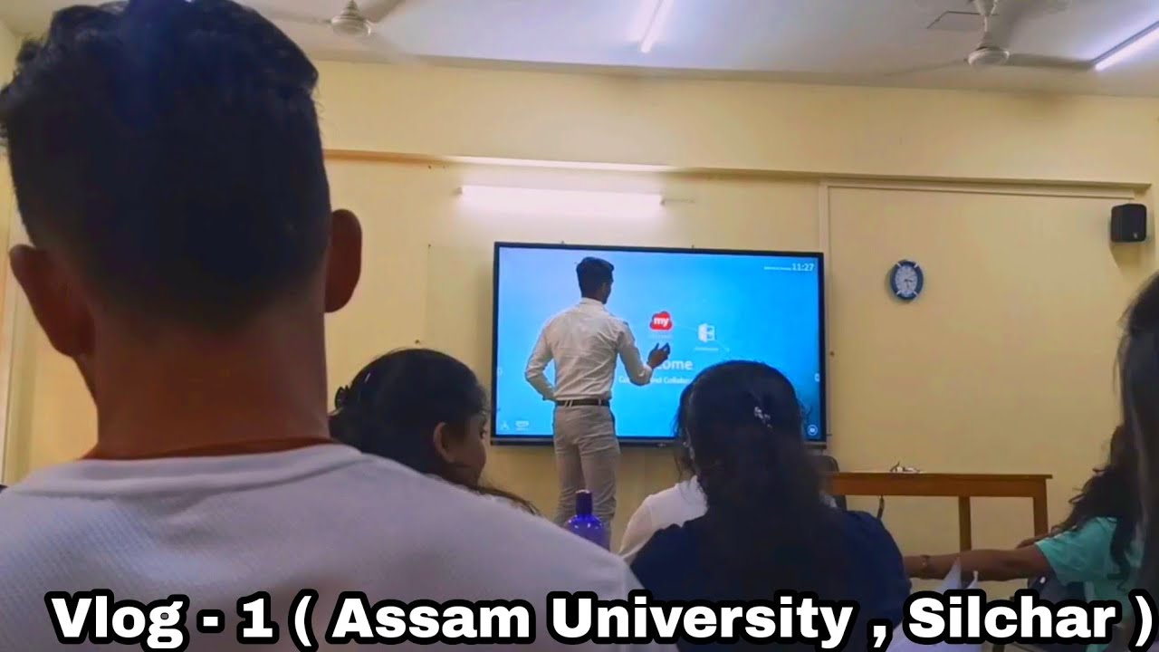 Vlog - 1 ( Assam University, Silchar ) | Dept. of Commerce #assamuniversity #silchar