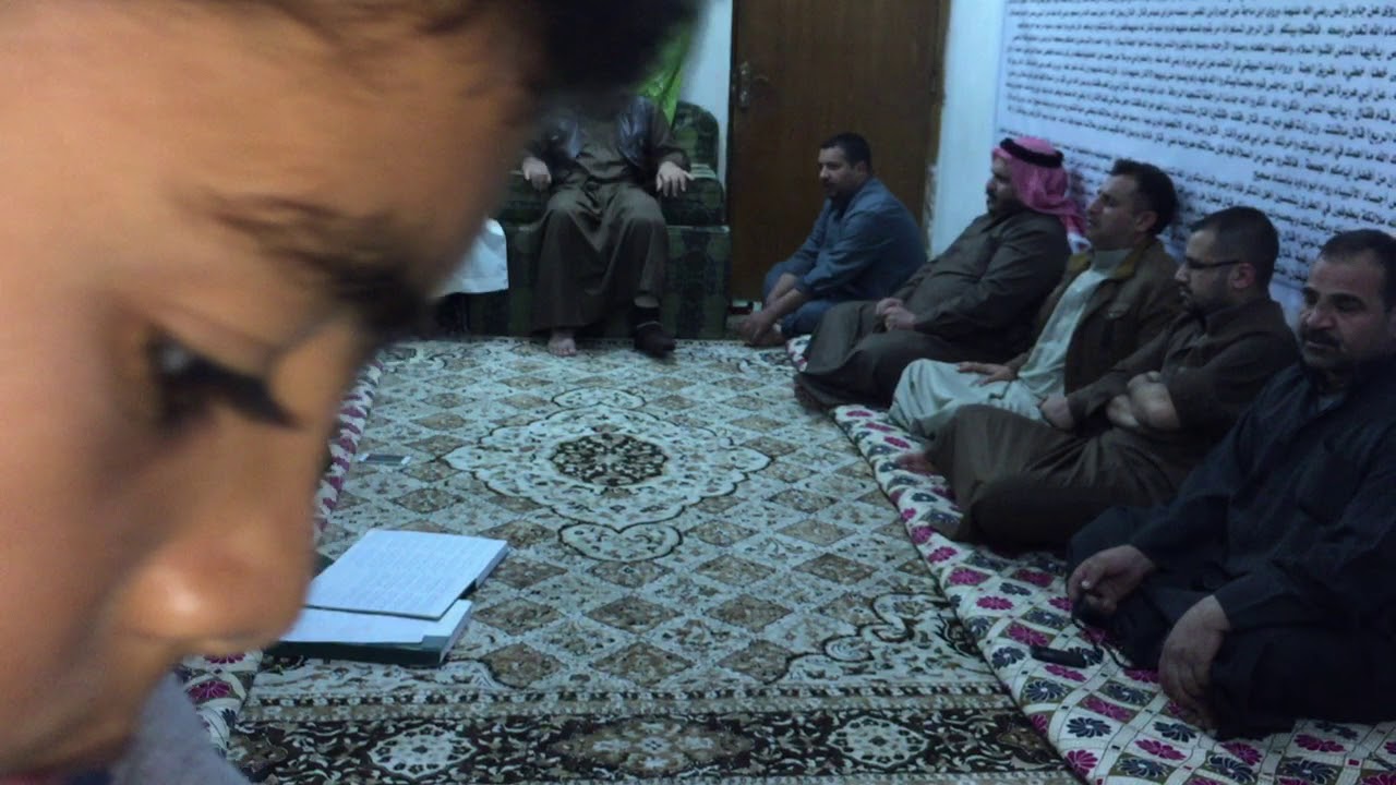 ابو عساف من نسل الرفاعية-جتل باشات بسرارة الحريجية )المداح عيسى العبود في دار سيد يونس العيثاوي