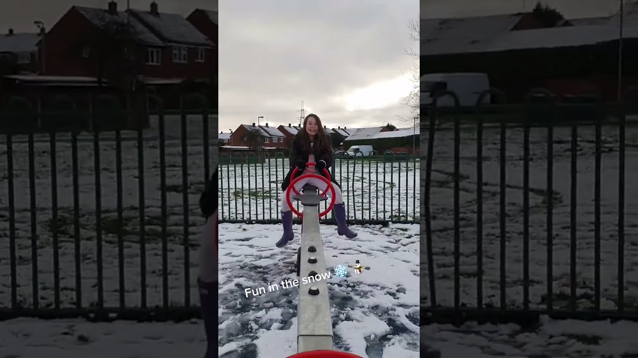 Enjoying a snowy afternoon #snowing #funinthesnow