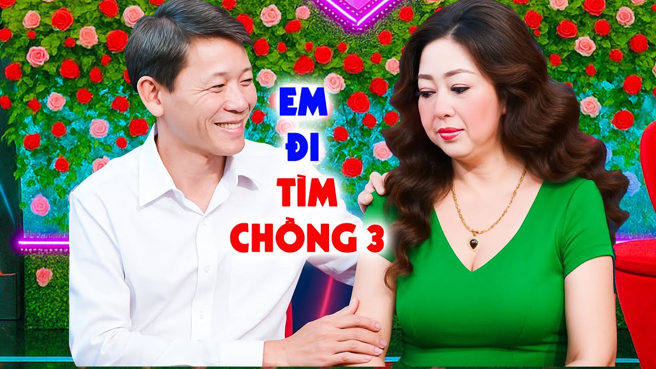 Nữ đại gia ĐI TÌM CHỒNG 3 hun bụp bụp khiến MC Quyền Linh cười bò