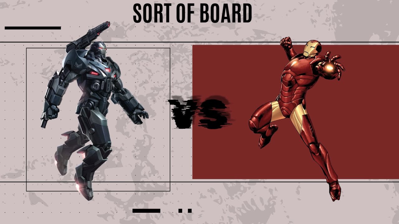 Solo Sunday - War Machine vs Iron Man