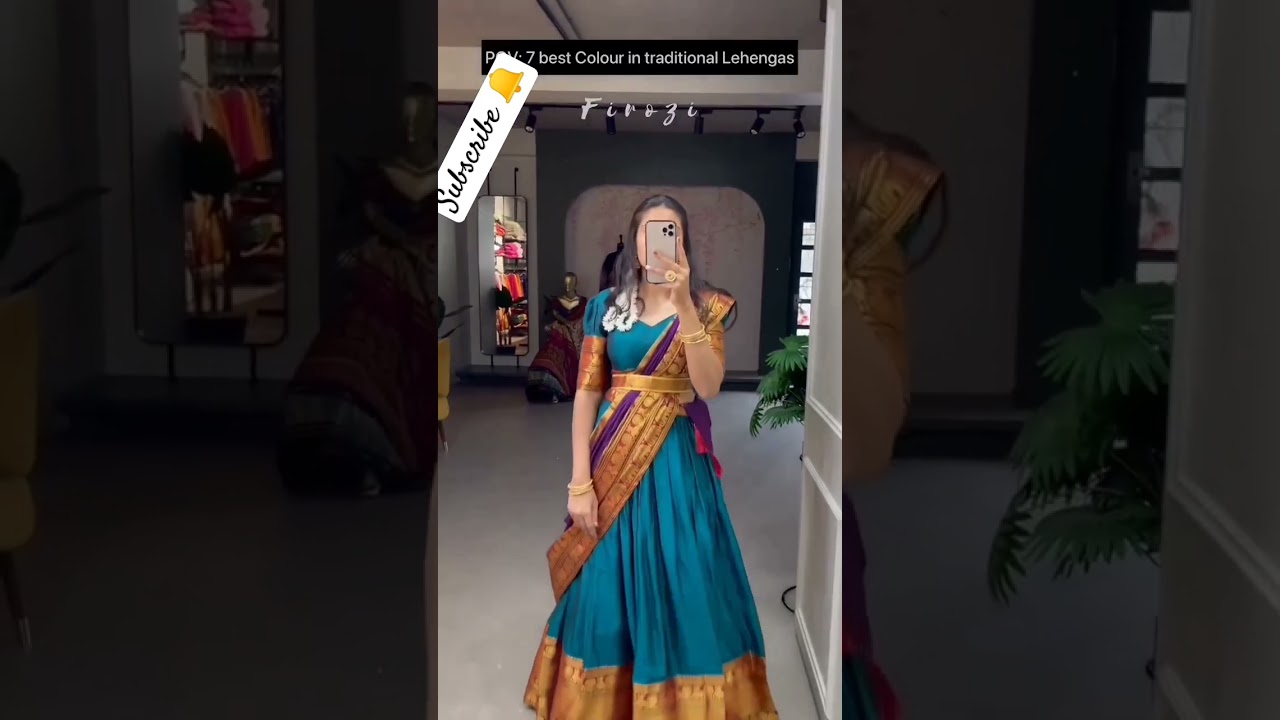 woww Traditional Narayan pattu Half sarees.1550₹