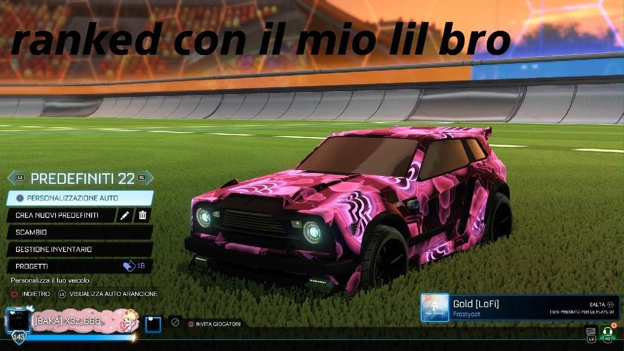 ranked rocket me e lil bro guys:)