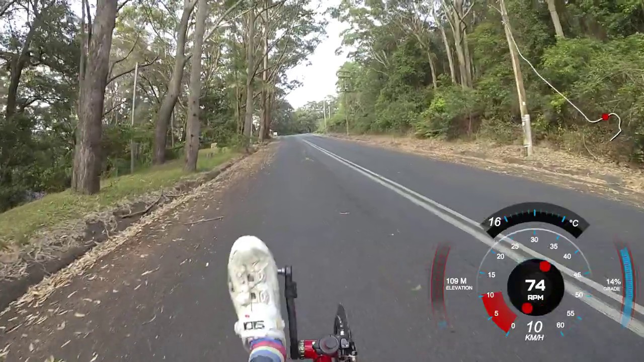 Lightning P 38 Meets Otford Wall: some recumbents can climb!