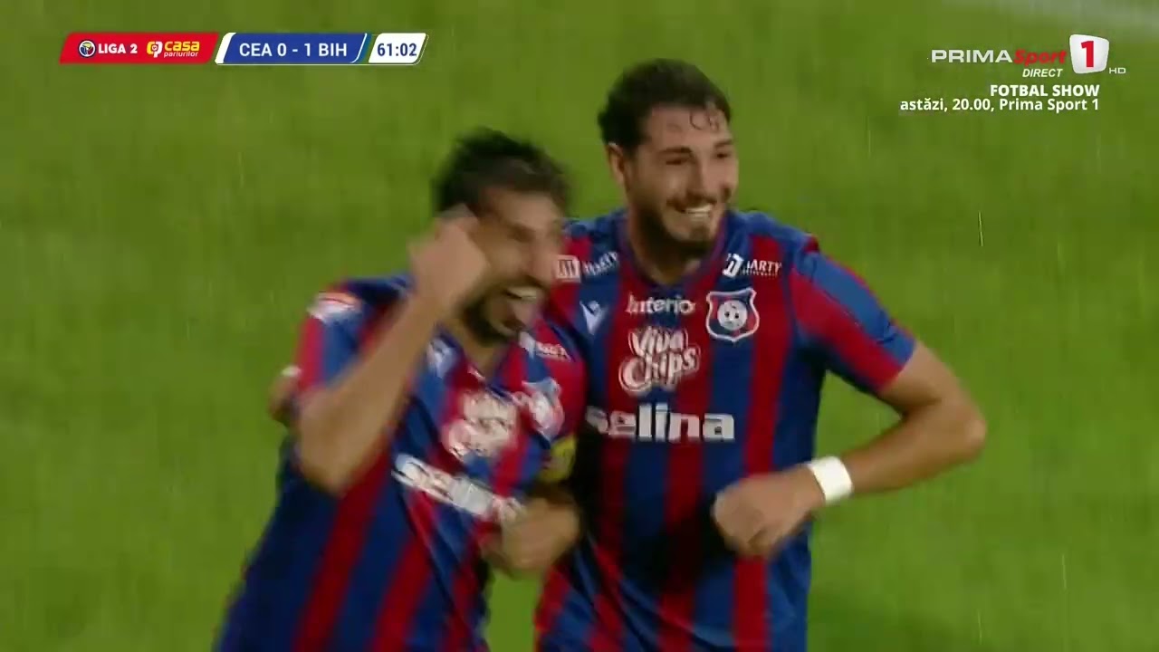 REZUMAT Liga 2: Ceahlăul - FC Bihor 0-3. Victorie facilă pentru orădeni