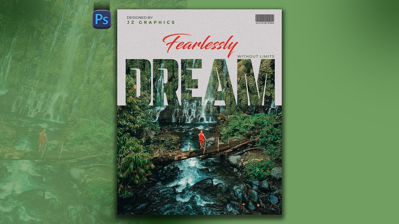 Simple & Easy Poster Design in Photoshop | Nature Poster Design | Photoshop Tutorial
