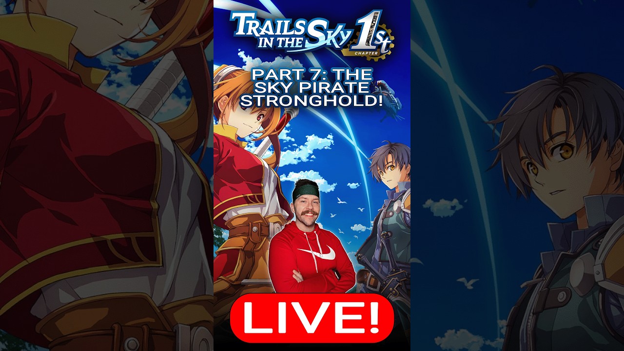 [VERTICAL] Sky Pirate Stronghold and the End of Chapter 1 | Trails in the Sky 1st Chapter | Part 7