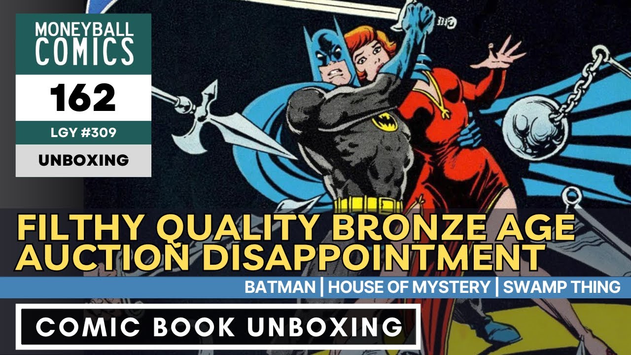 Filthy Auctions | Comic Book Unboxing | HipComic | Quality Comix
