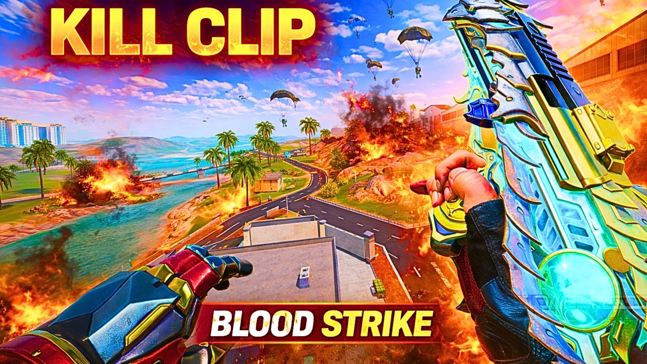 INSANE Clutch Kill in Blood Strike 🔥 Intense Fight & Crazy Solo Moments!