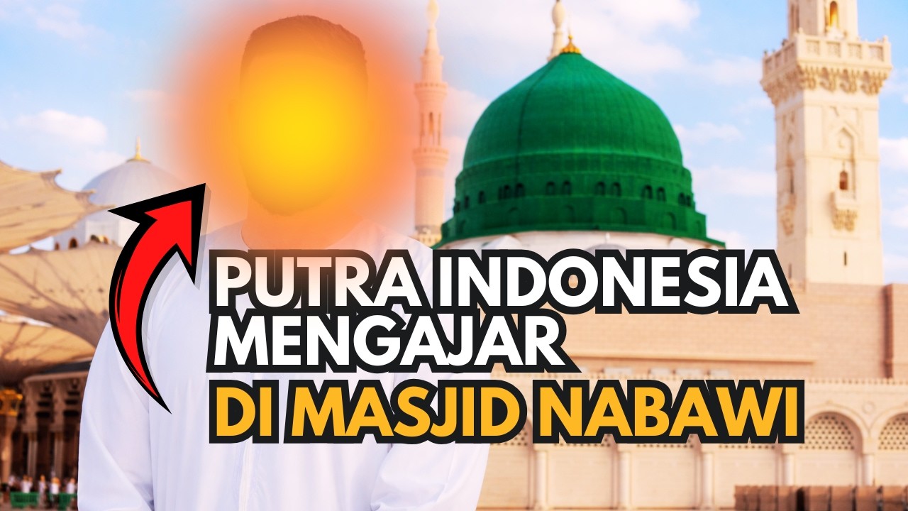 DIAKUI DUNIA ISLAM, DAI INDONESIA MENGAJAR DI MASJID NABAWI, SIAPA DIA? TONTON VIDEO INI #madinah