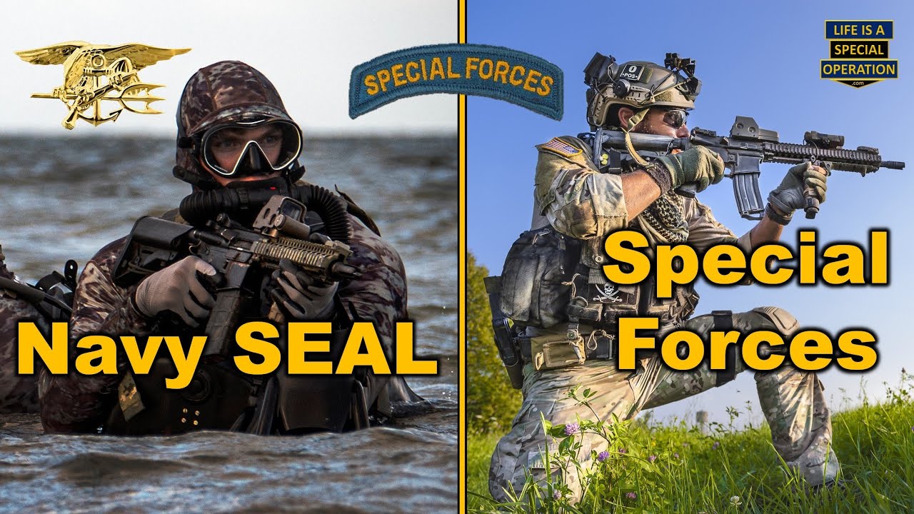 What's Harder - NAVY SEAL or SPECIAL FORCES Training?