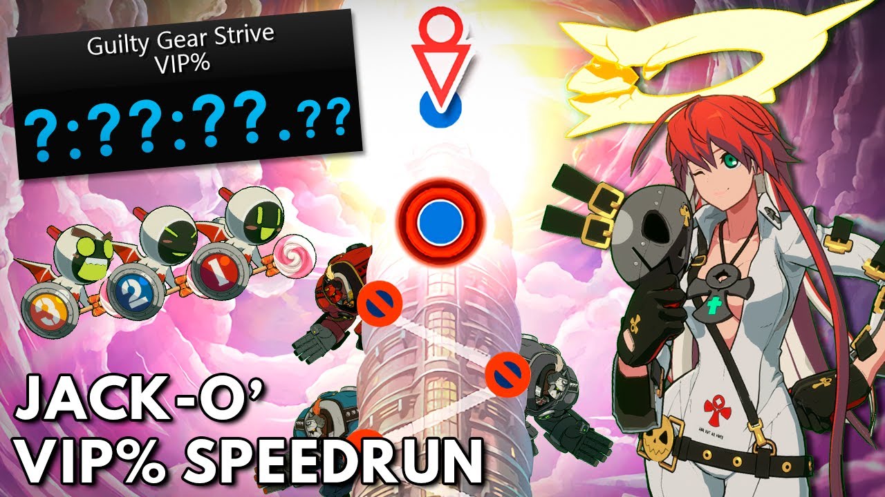 How I Speedran Guilty Gear Strive with Jack-o (Celestial / VIP% Speedrun)