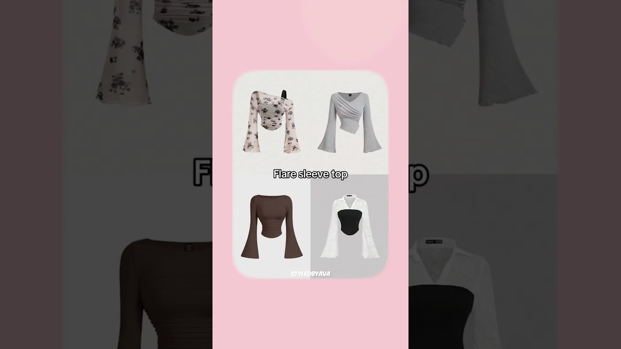 👚 Знай свой топ! 14 моделей, которые тебе стоит иметь