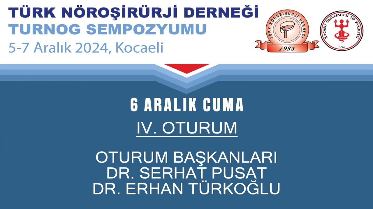 TURNOG 2024 KOCAELİ - 6 Aralık IV. Oturum