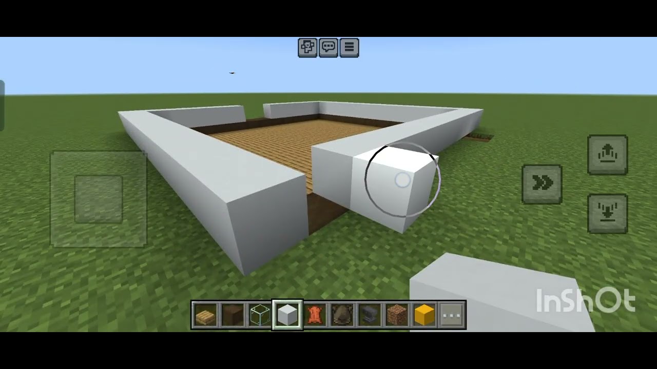 Minecraft starter house 
