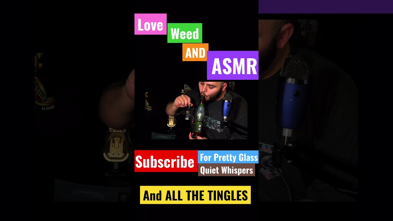 ASMR WEED and Smoking sounds #Shorts
