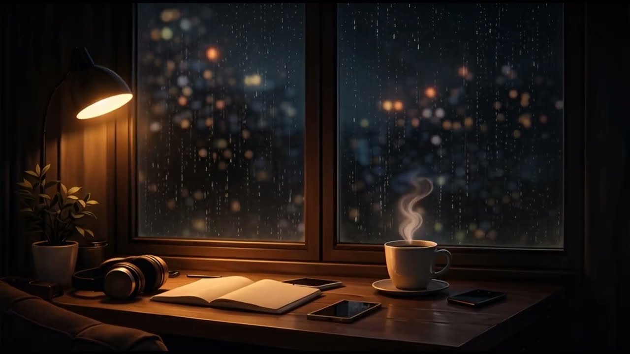 Calm night vibes 🌙 chill lofi beats for focus & relax | Ankay Night Studio