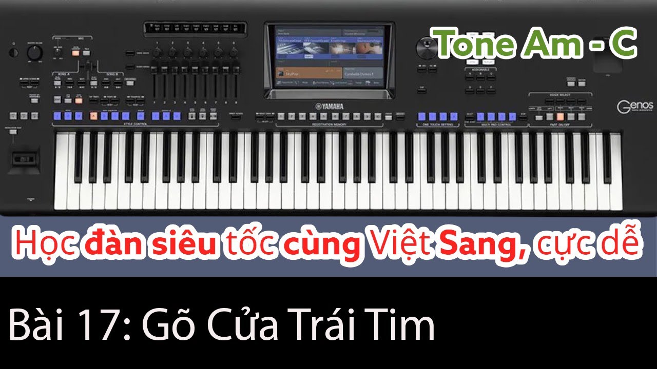 Bài 17: Hướng dẫn đàn bài Gõ Cửa Trái Tim cực dễ trên bộ giáo trình cấp tốc Việt Sang