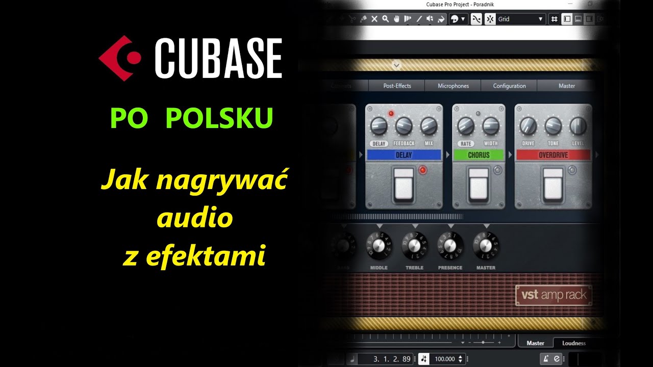 Cubase - jak nagrywać z efektami? odcinek 6 (Silesia-Music)