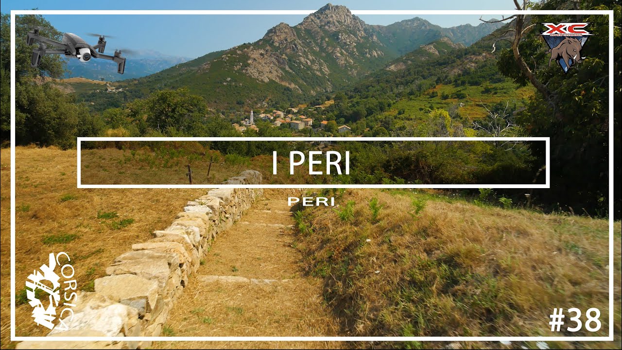 Randonnée Corse #38 : I Peri - Sentier du patrimoine (Peri) (Drone ) (Hiking Corsica)