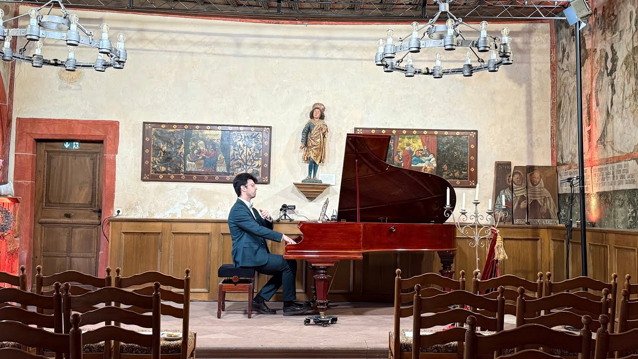 Juan José Sevilla Valencia interpreta Chopin en KarmelAbend de Hirschhorn (Alemania)