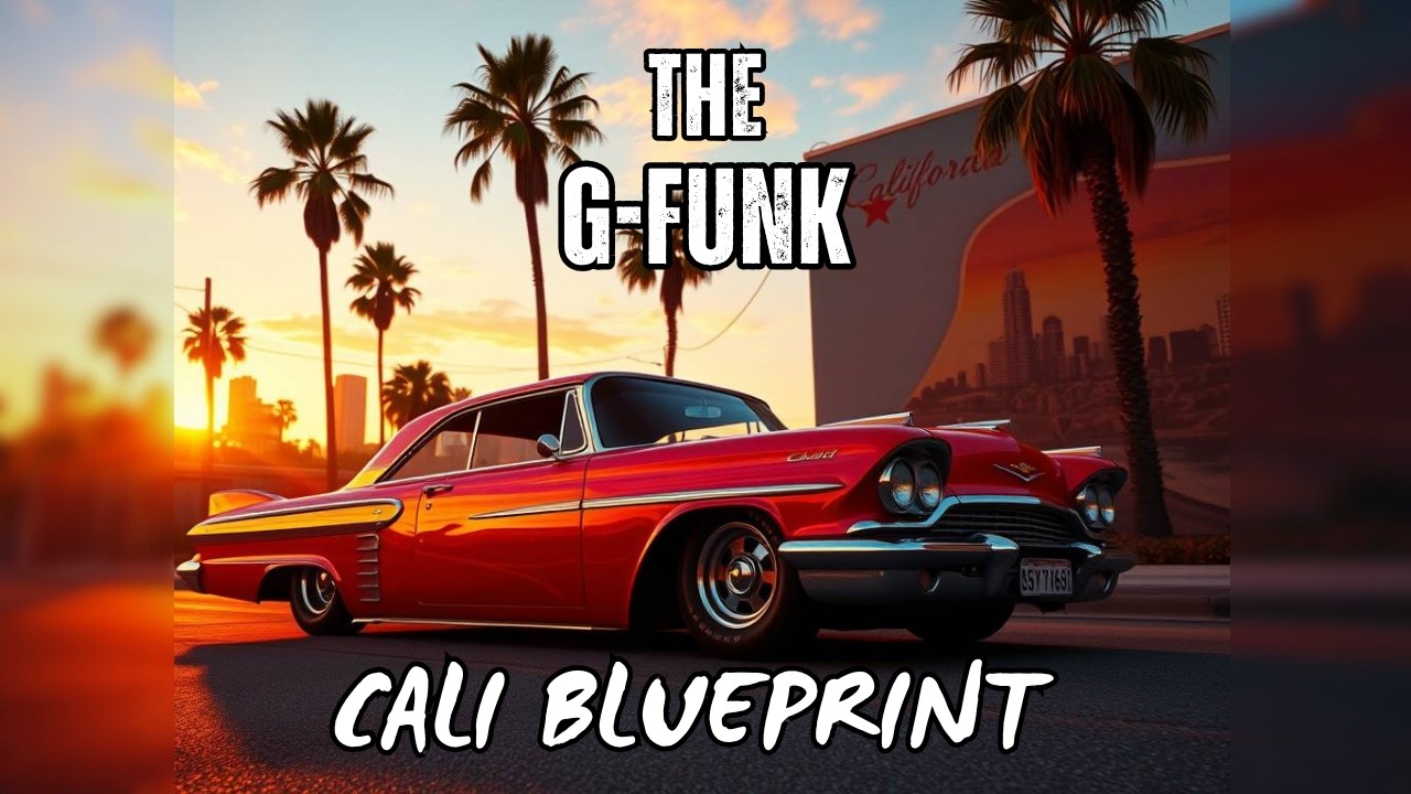 90s G Funk West Coast Vibes Cali Blueprint Hip Hop Album