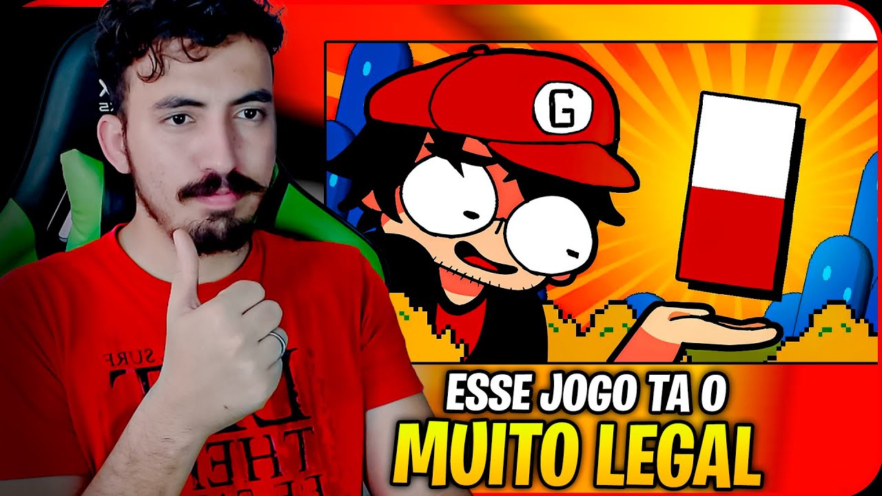 fiz o MENOR jogo do mundo - GEMAPLYS | Leozin React