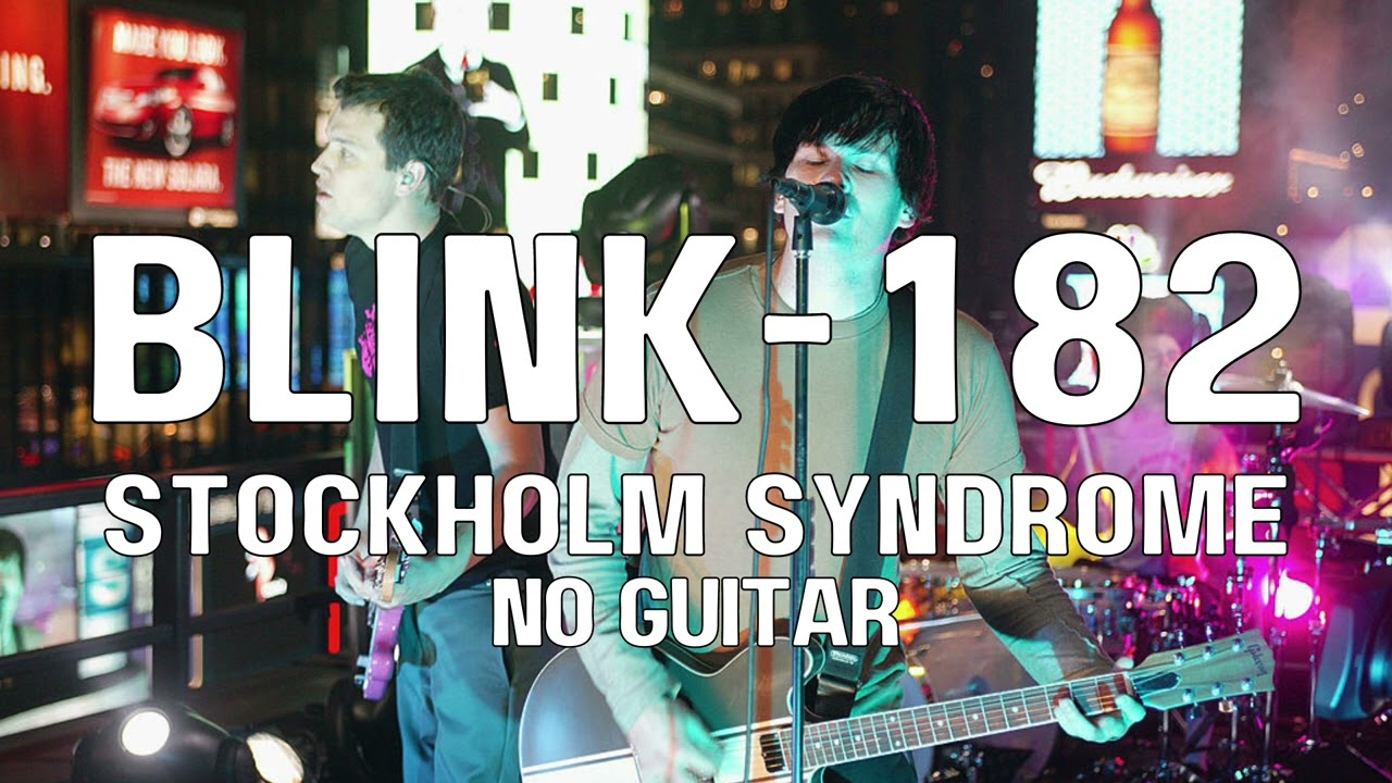 Stockholm Syndrome | Blink 182 backing track (NO GUITAR)