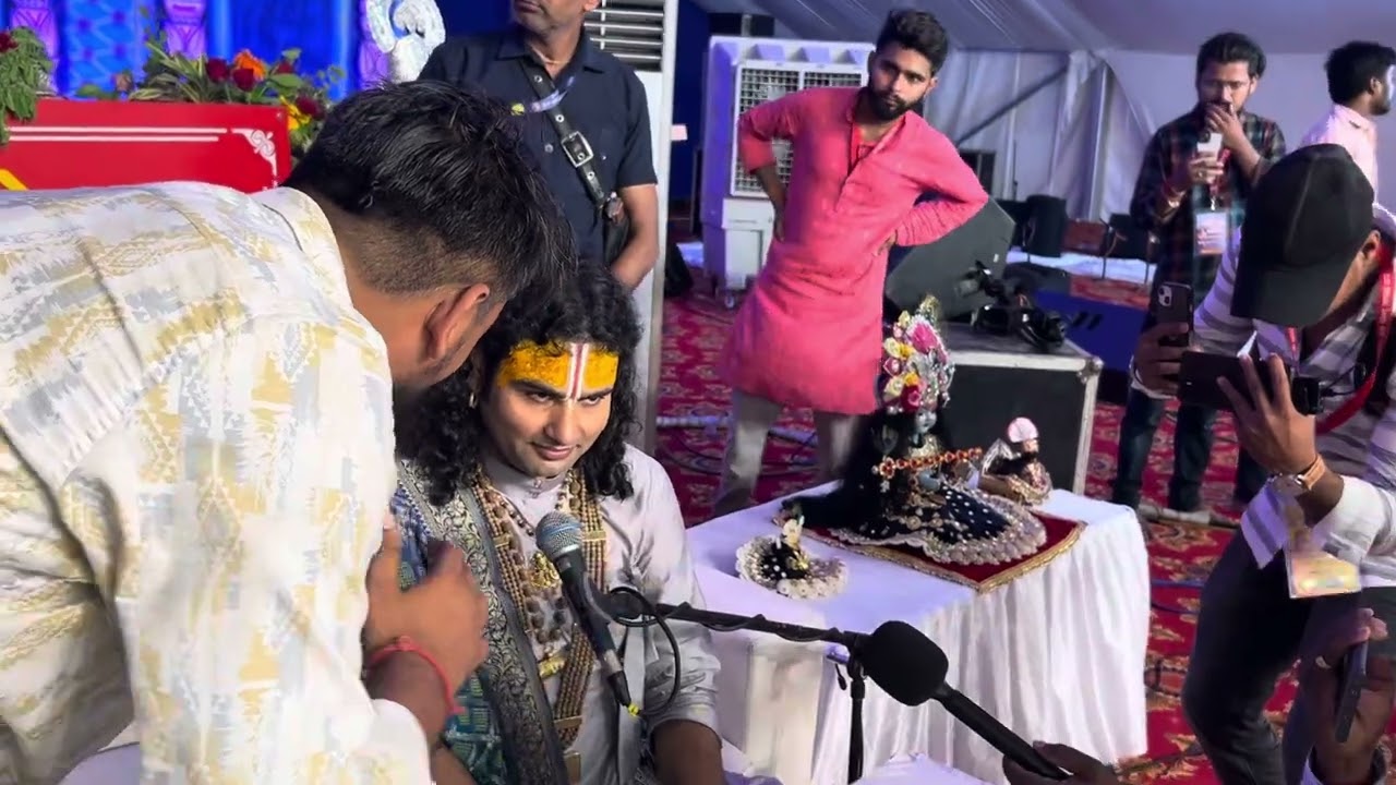 पूज्य श्री अनिरुद्धआचार्य जी महाराज जी के साथ साक्षात्कार समस्तिपुर बिहार