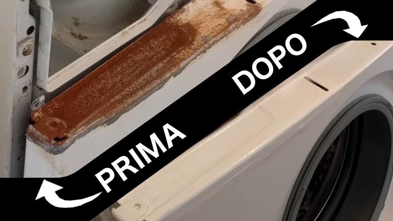 Come togliere la ruggine da una lavatrice